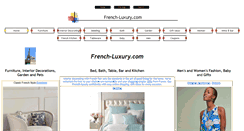 Desktop Screenshot of french-luxury.com