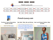 Tablet Screenshot of french-luxury.com